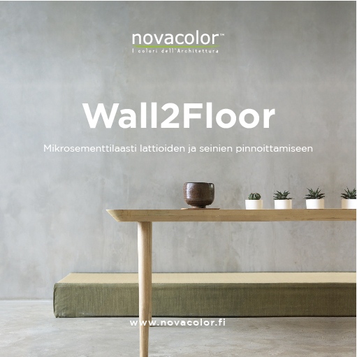 Novacolor Wall2Floor - mikrosementti