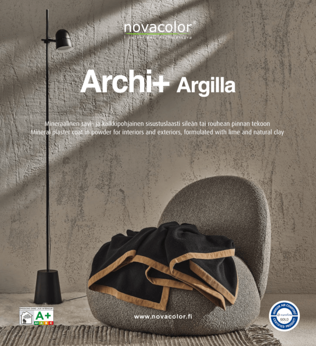Archi+ Argilla-sisustuslaasti-novacolor-fi-2023